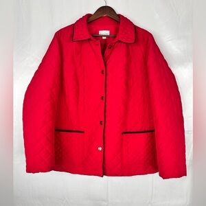 Studio Works‎ Vibrant Red Puffer Jacket